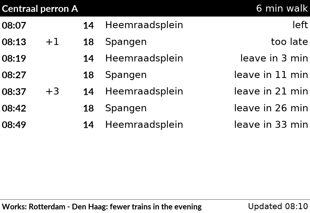 Dutch public transport